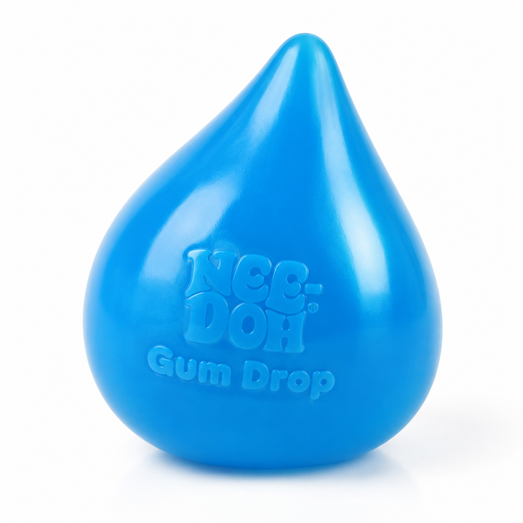 Nee-Doh Gum Drop blue squishy product shot