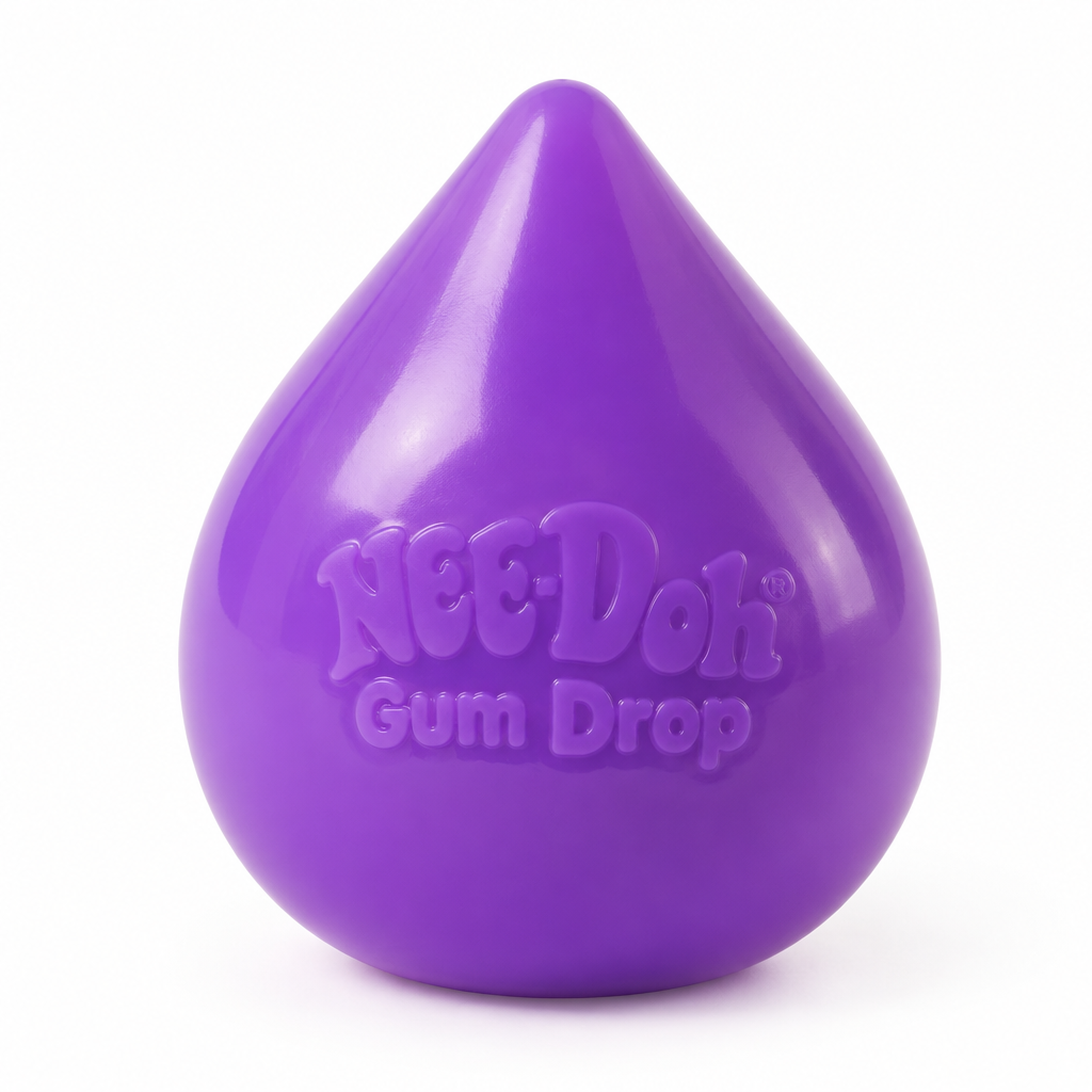 Nee-Doh Gum Drop purple squishy product shot