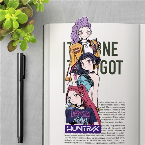 HUNTR/X ShapeMark Bookmark - KPop Demon Hunters